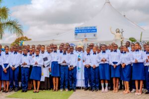 Ishuri rya Collège Saint-Jean Nyarusange ryizihije umunsi mukuru waryo, rishimira Musenyeri Ntivuguruzwa
